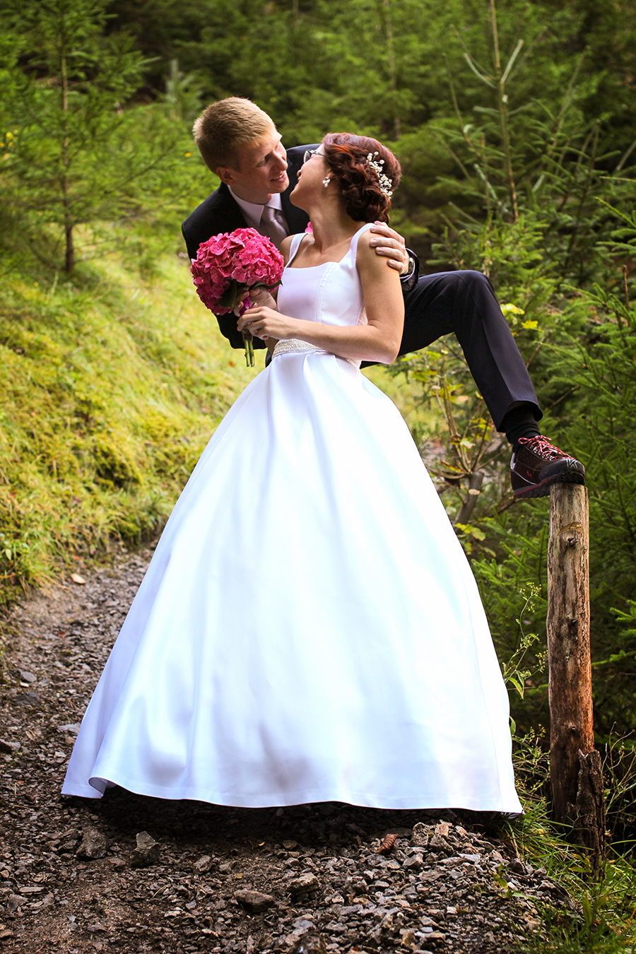 Horolezecká svadba Manínska Tiesňava